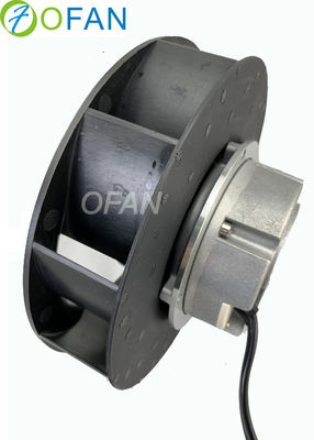133mm Brushless Ec Centrifugal Blower PA66 Wheel For FFu Filter Hvac Ventilation
